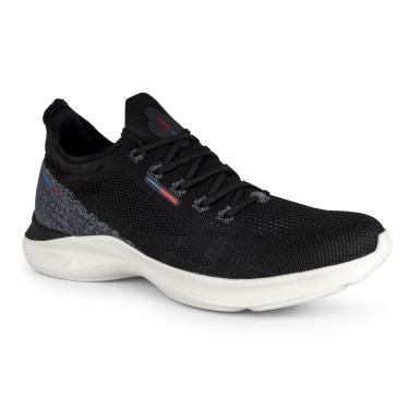 Imagem de Tenis Rainha Road II, Preto/Azul/Vermelho, 37