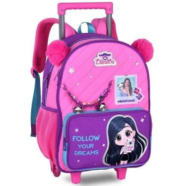 Imagem de Mochila Escolar de Rodinhas Luluca Clio STYLE LU27416
