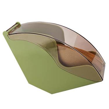 Imagem de Generic Caixa de Filtro de café, Suporte de Filtro de café Em Forma de Ventilador, Boa Resistência para Loja (Verde)