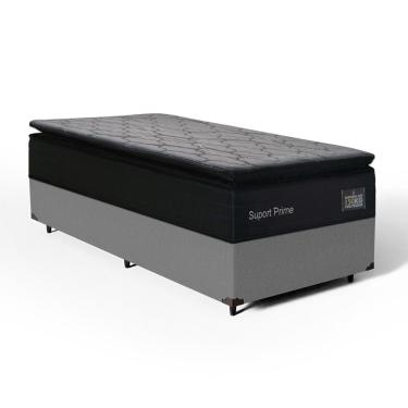 Imagem de Cama Box com Colchão de Espuma D45 Pillow Top Suport Prime Solteiro 88cm