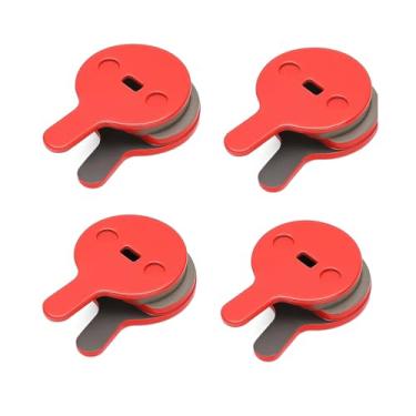 Imagem de Pastilhas de freio de disco de bicicleta, 4 pares de pastilhas de freio de bicicleta semi metálicas de resina para bicicletas de estrada de montanha BOL BB8