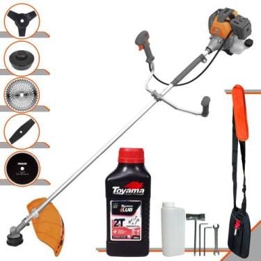 Imagem de Máquina de Cortar Grama Tekna RL430P À Gasolina 2T 43cc 1,7HP 10.000rp