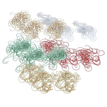 Imagem de Generic Ganchos de árvore de Natal, Ganchos de Natal Decorativos Multi Cores 100 Peças de Fio de Ferro para Meias de Guirlandas (1)