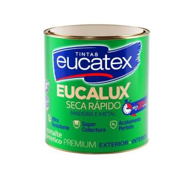 Imagem de Esmalte Sintético Seca Rápido Eucatex 900ml Brilhante Vermelho