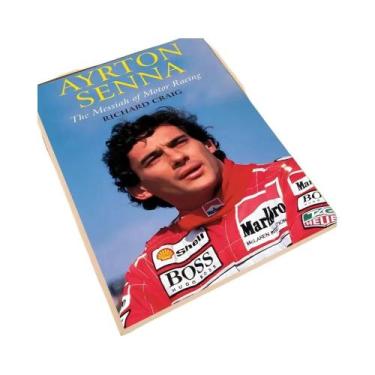 Imagem de Pôster Clássico Vintage De Ayrton Senna, Adesivo Artístico À Prova d'Á