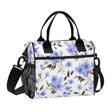 Imagem de GAIGEO Lancheira feminina Earth Tree, isolada, com zíper, lancheira para escritório, P