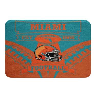 Imagem de Erosebridal Capacete de futebol 3D, tapetes de banheiro infantis, fãs de esportes, acessórios de banheiro, rúgbi, esportes, acessórios de banheiro, estilo cidade, futebol americano, acessórios de