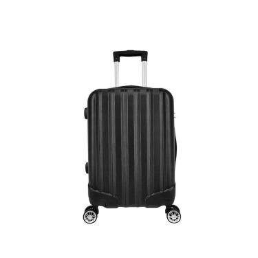 Imagem de Mala de Bordo ABS 4 Rodas Future Fortt Preta MFB01-PT