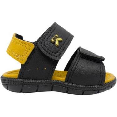 Imagem de Sandália Infantil Menino Papete Casual Dia a Dia Passeio Escola Anatômico Conforto Klin 171.262-Masculino