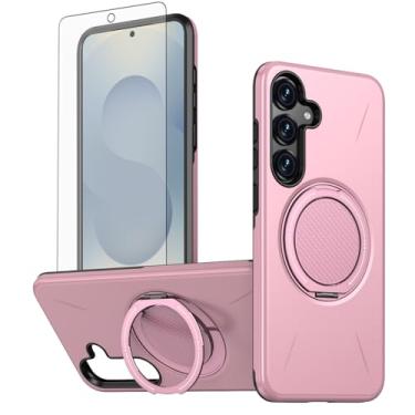 Imagem de Asuwish Capa de telefone compatível com S24 FE KP US rosa