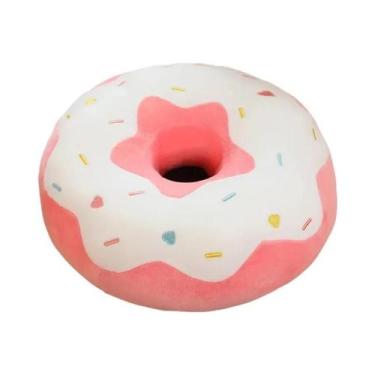 Imagem de Almofada De Pelúcia Kawaii Em Forma De Rosquinha De 42cm, Brinquedo De
