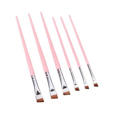Imagem de Conjunto De Pincéis De Maquiagem Para Delineador E Sobrancelha Ultra-F