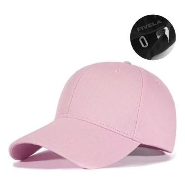 Imagem de Boné Liso Básico Barato Aba Curva Unissex Baseball Ajustável - CR10 CR