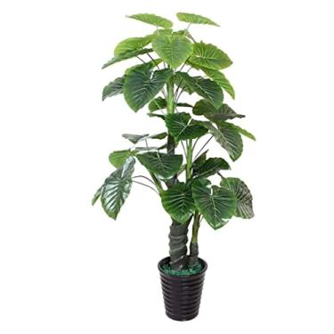 Imagem de SLGGPJBU Plantas falsas planta artificial plantas grandes árvore falsa em vaso bonsai planta artificial interior exterior árvore artificial para sala de estar jardim decoração plantas artificiais