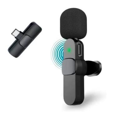 Imagem de Microfone Lapela s/ Fio Com Presilha Para Camisas Envio Já - Wireless 