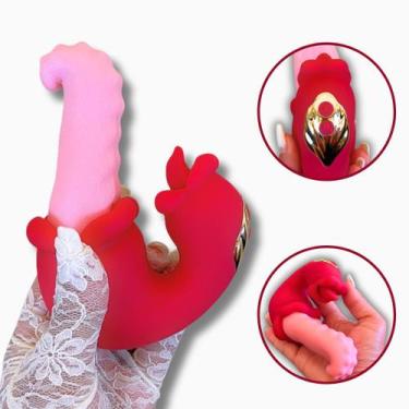 Imagem de Vibrador Massageador Feminino Oral Língua Ponto G Clitóris - Vbrante