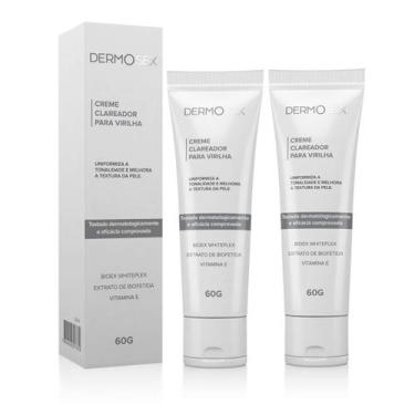 Imagem de Combo 2x Creme Para Clarear Virilha Axilas E Coxa Com Mancha Escura 60
