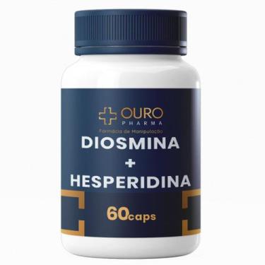 Imagem de Diosmina 450mg + Hesperidina 50mg Circulação 60 ou 120 Cápsulas - Ouro