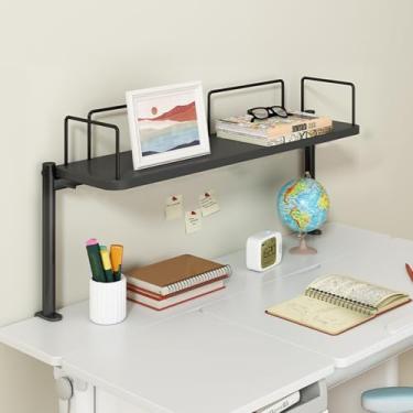 Imagem de Cabana de mesa, suporte de armazenamento de madeira para mesa, mini estante de livros, prateleiras de escritório em casa, prateleira de mesa, estante de estudante, cabana de mesa para dormitório