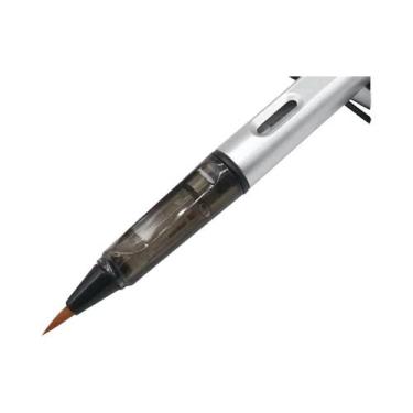 Imagem de Pincel De Cabelo De Doninha Para Caligrafia, Caneta-Tinteiro Com Saco 