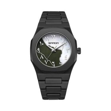 Imagem de Relógio De Quartzo Masculino De Moda Para Negócios 2025 SANDA 9091 Com