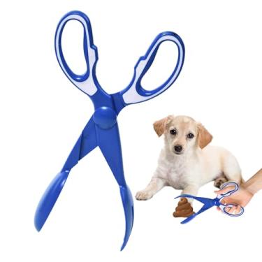 Imagem de Colher de cocô de cachorro para quintal, ferramenta portátil de coleta de cocô de cachorro, sem toque, acessórios para animais de estimação para andar na garagem, canil pequeno, quintal, gramado