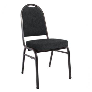 Imagem de Cadeira Para Hotel E Auditório Linha Hotel Marrom.