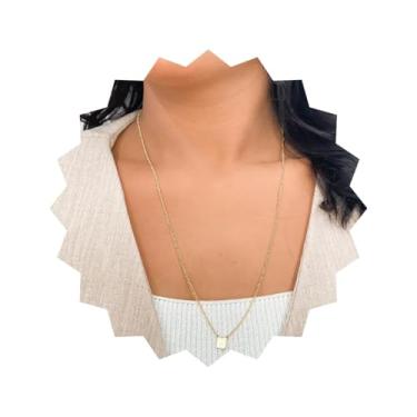 Imagem de Cordão Escapulário Pai Nosso Folheado A Ouro 18k