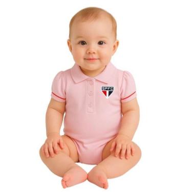 Imagem de Body São Paulo Polo Rosa Oficial - Revedor, P