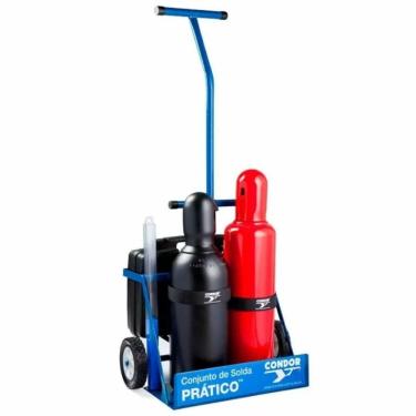 Imagem de Conjunto De Solda E Corte Oxigênio Acetileno Prático Condor