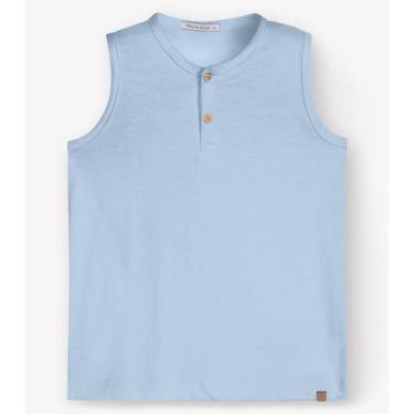 Imagem de Regata Masculino Meia Malha Maquinetada Trick Nick Azul, 3, Azul