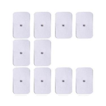 Imagem de Eletrodos De Gel 3.5mm Para Estimulador Muscular Nervoso TENS, Massage