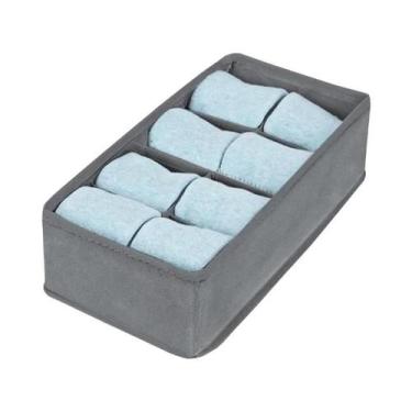 Imagem de Organizador De Armazenamento Para Roupa Íntima, Meias E Sutiãs, Caixa 