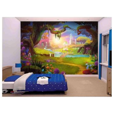 Imagem de Papel De Parede Floresta Encantada Jardim  Azs179