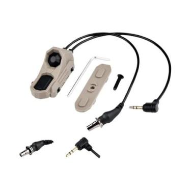 Imagem de Interruptor De Pressão De Dupla Função Com Lanterna Remota E Laser PEQ