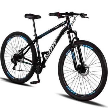 Imagem de Bicicleta Aro 29 Aço Carbono Gott Vortex RX 21v Com Suspensão e Freio 