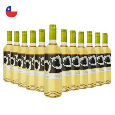 Imagem de Kit com 12 Vinhos Branco Suave Cuentos del Fuego 750ml
