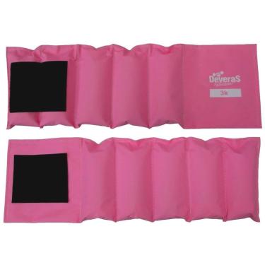 Imagem de Par de Caneleiras de Peso de 3 kg cada Peso Para Perna-Unissex