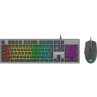 Imagem de Combo Fortrek Teclado e Mouse Gamer Ranger RGB Rainbow
