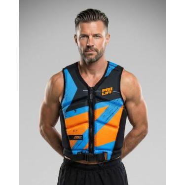 Imagem de Colete Salva Vidas Homologado Hydro Citrus - Prolife, Citrus firewave,