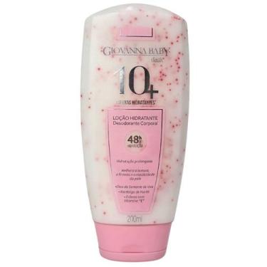 Imagem de Loção Hidratante Corporal 10+ Classic 48h Vegano Giovanna Baby 200ml