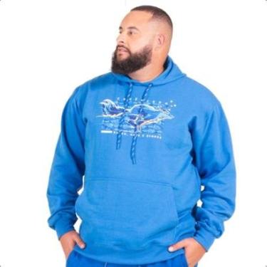 Imagem de Moletom Fechado Cruzeiro Oficial Raposa Plus Size-Masculino