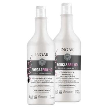Imagem de Inoar Força E Brilho Kit - Shampoo + Condicionador Kit-Unissex
