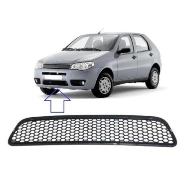 Imagem de Grade Inferior Central Parachoque Palio G3 2004 2005 2006 07 - G Compo