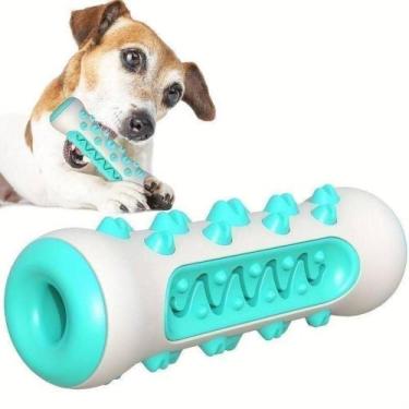Imagem de Brinquedo Pet Mordedor 3 em 1 OEM Osso Massageador para Cachorro em Bo