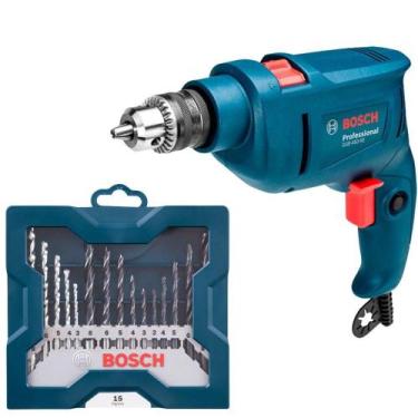 Imagem de Furadeira Impacto 3/8 POL 450W GSB 450 RE com Estojo de Brocas 15 Peça