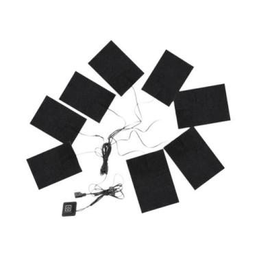 Imagem de Almofadas Térmicas Para Colete Aquecido Com 3 Níveis, Aquecedor Elétri