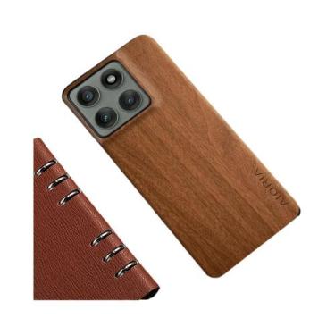 Imagem de Capa Com Padrão De Madeira De Bambu Para MOTO Edge 60 pro Fusion 50 Ne