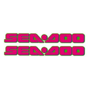 Imagem de Adesivo Jet Ski Seadoo Frente (Par) Rosa - SPTS