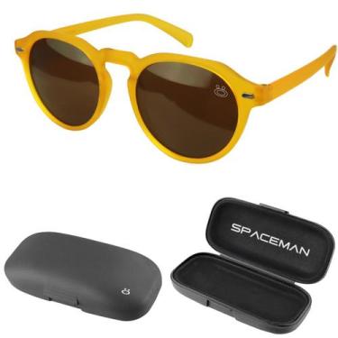 Imagem de Oculos Sol Masculino Uv Proteção Verão Vintage + Case estiloso qualida